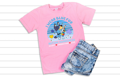 Bluey Autism Awareness Shirt