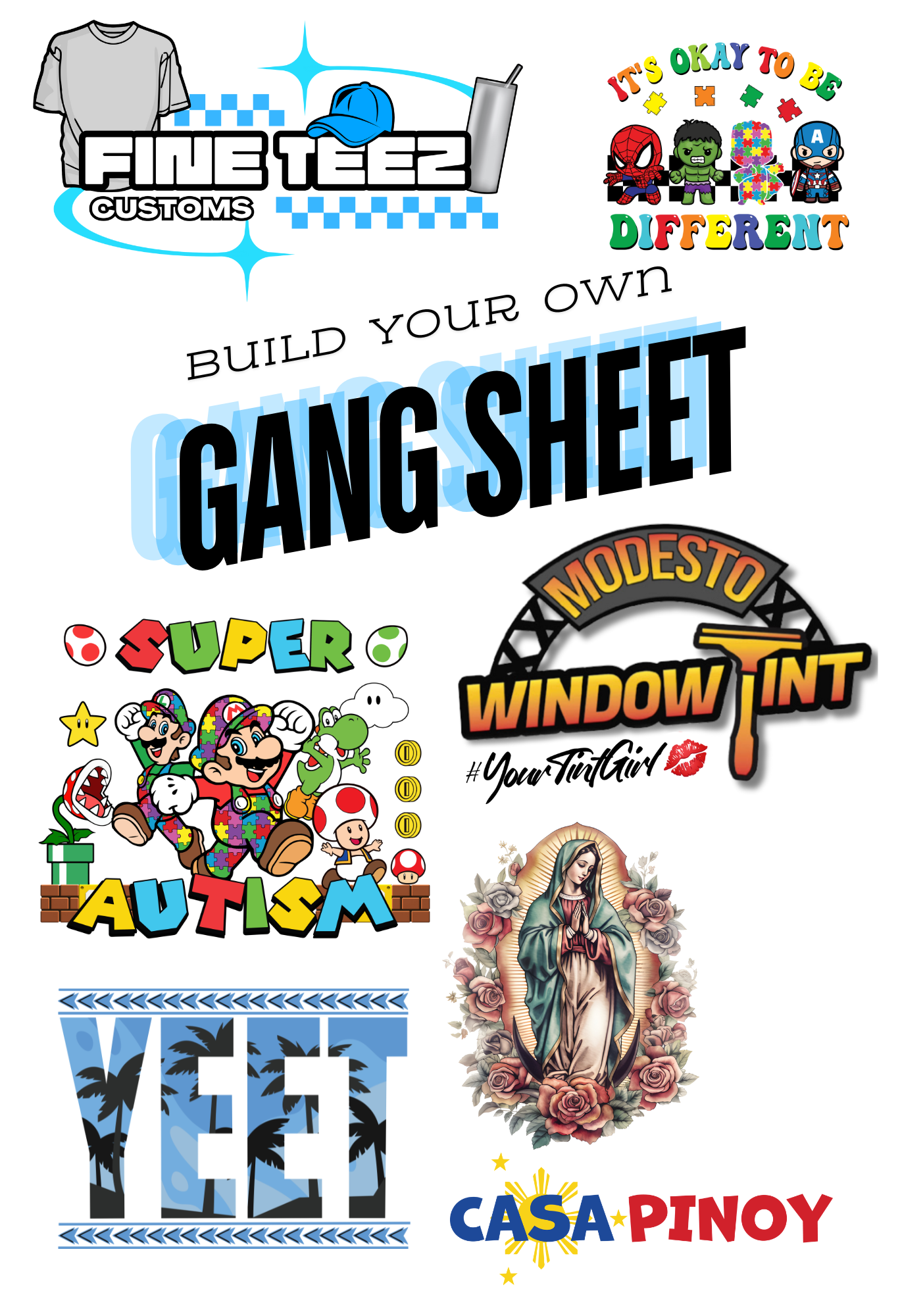 Build A Gang Sheet