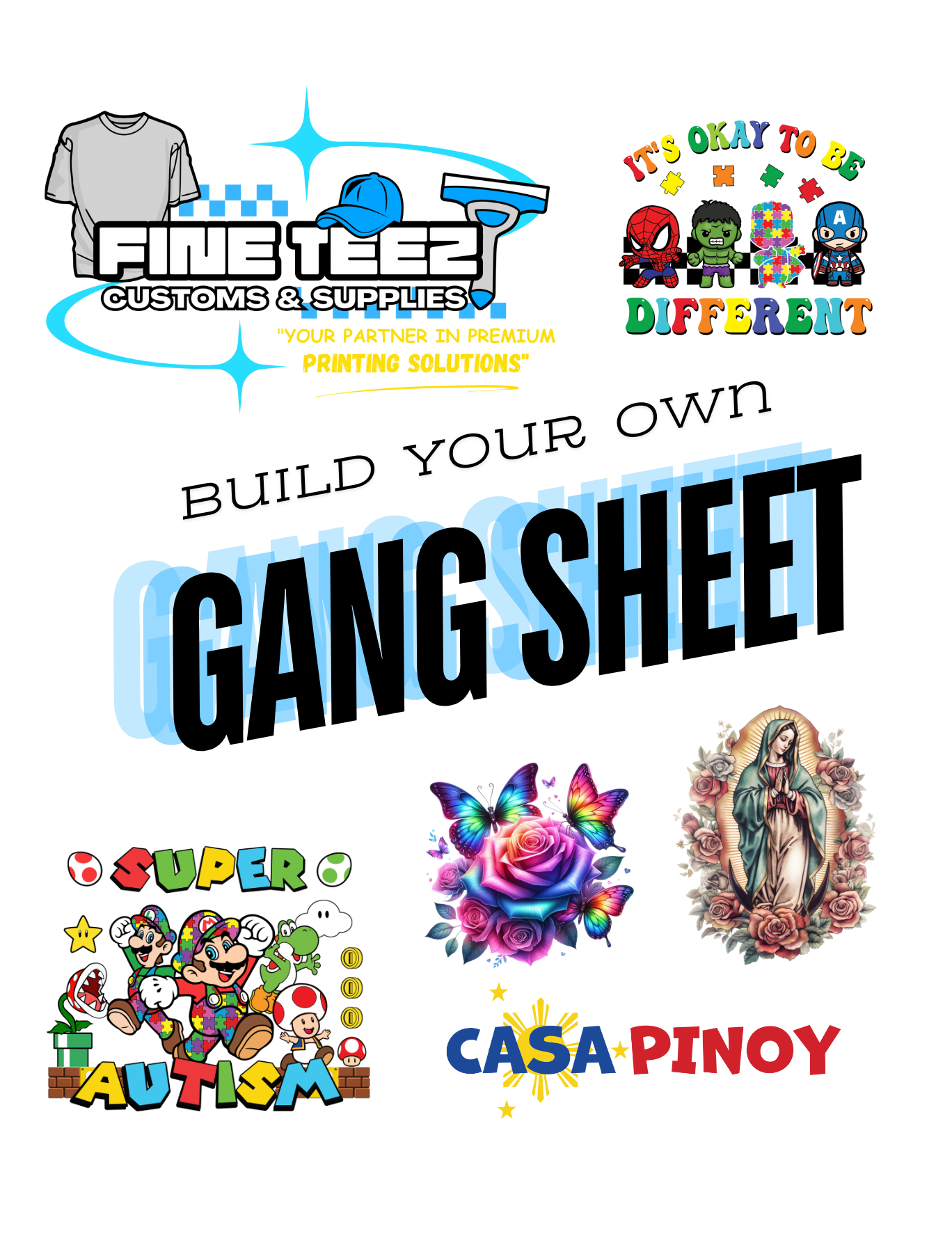 Build A Gang Sheet