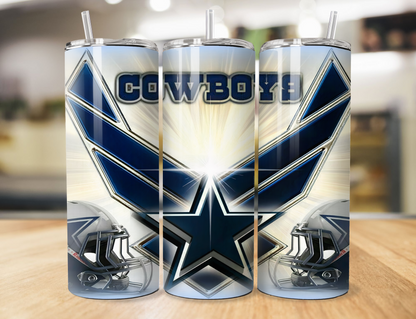 Cowboys Airforce Tumbler