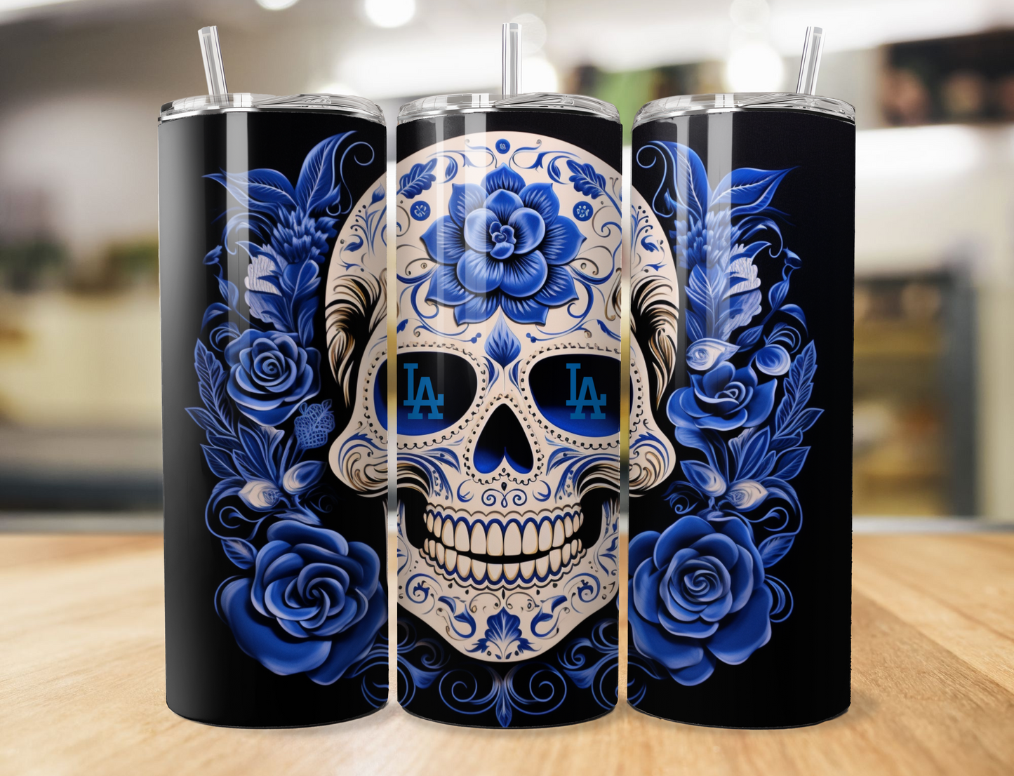 LA Sugar Skull Tumbler