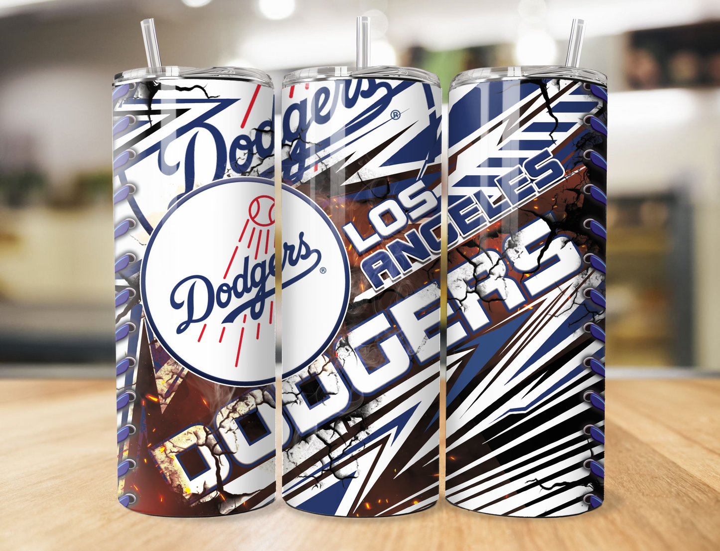 Vaso de los Dodgers de Los Ángeles