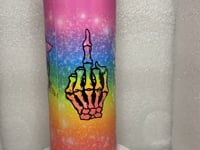 F Everything Glitter Tumbler