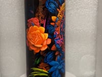 Vaso de flores aztecas